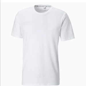 BRAND NEW ~ White Puma Teeshirt w/ (white writing)
